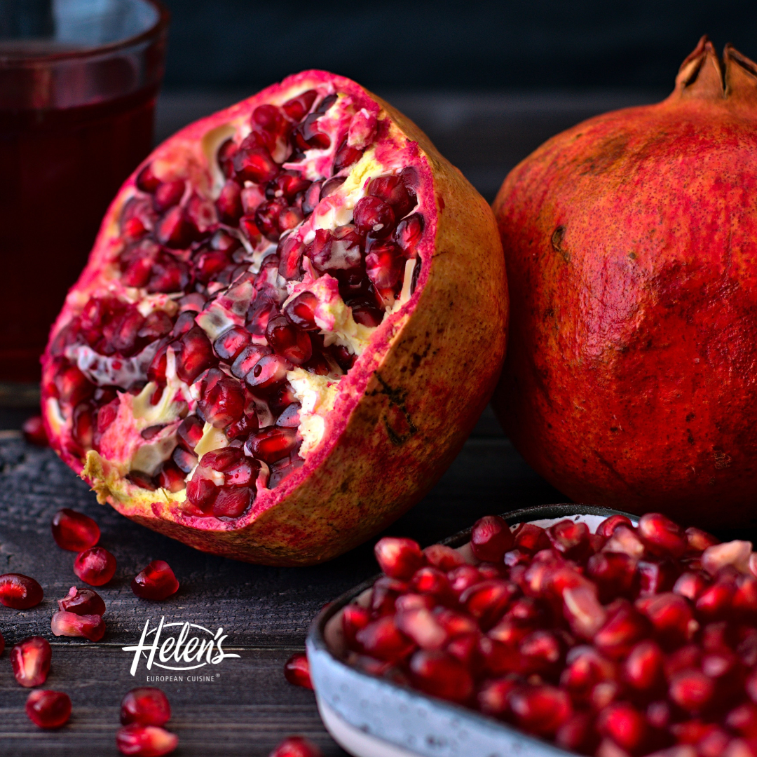 Sticky Garlic Miso Caulflower with Pomegranate Sticky Garlic Miso Caulflower with Pomegranate